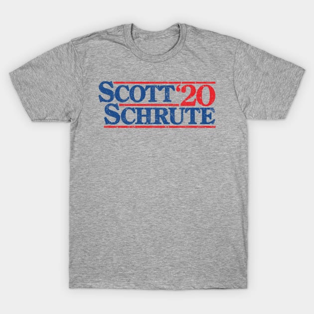 Michael Scott - Dwight Schrute 2020 T-Shirt by huckblade